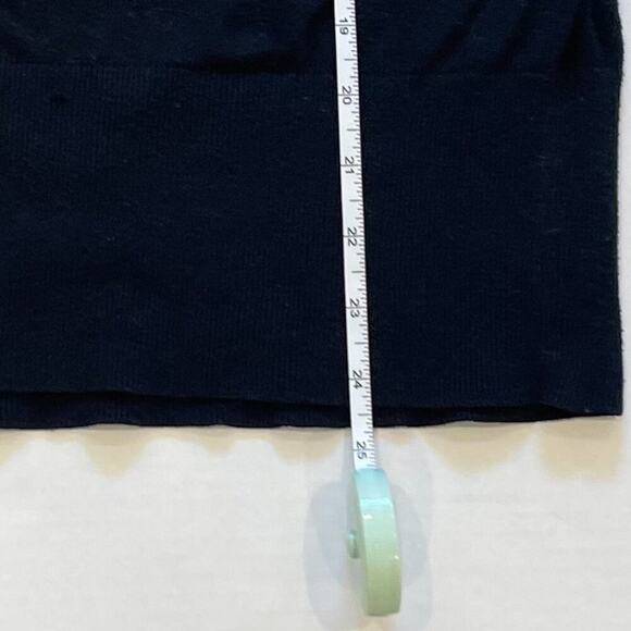 Lane Bryant Cotton Blend Black Short Sleeve Sweater Animal Print Heart, Size 18 - Picture 9 of 9